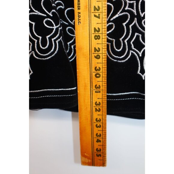 NWT Delusion Anime Black Nier Automata Lolita Dress M Velvet Cosplay Whimsygoth - Picture 4 of 15